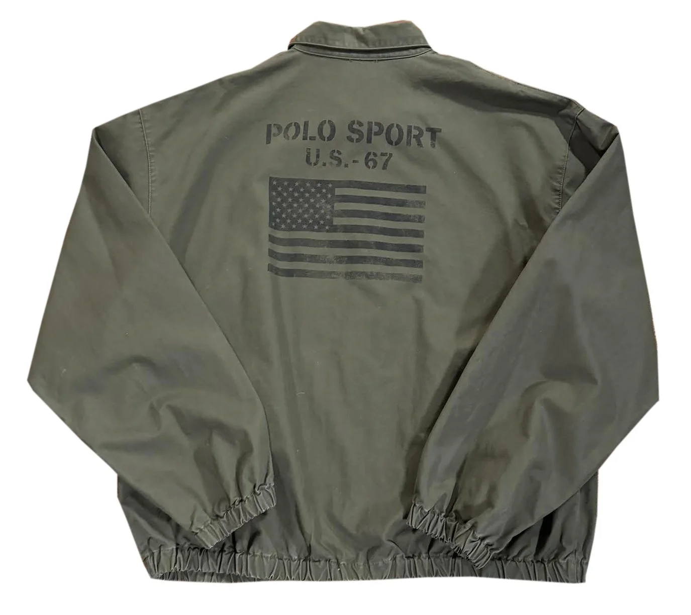 Vintage Polo Sport US 67 Olive Jacket (Size XL) — RootsBK